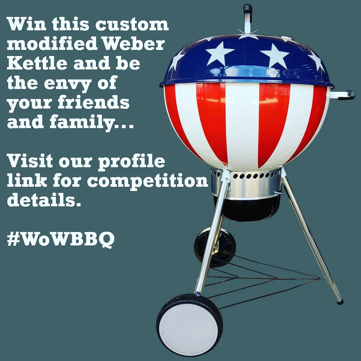 #WoWBBQ
How fantastic is that kettle!
Check it out and get your chance @WoWBBQ