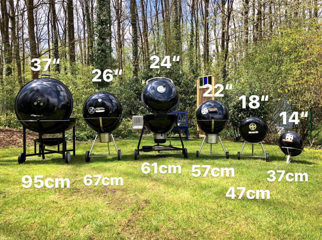 er charcoal kettle size comparison mogschrauber.de