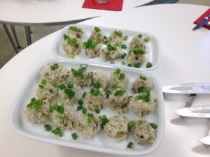 Steamed Perlballs (rice)